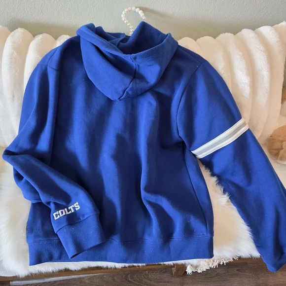 NFL Indianapolis Colts Blue Zip-Up Hoodie - Picture 9 of 9